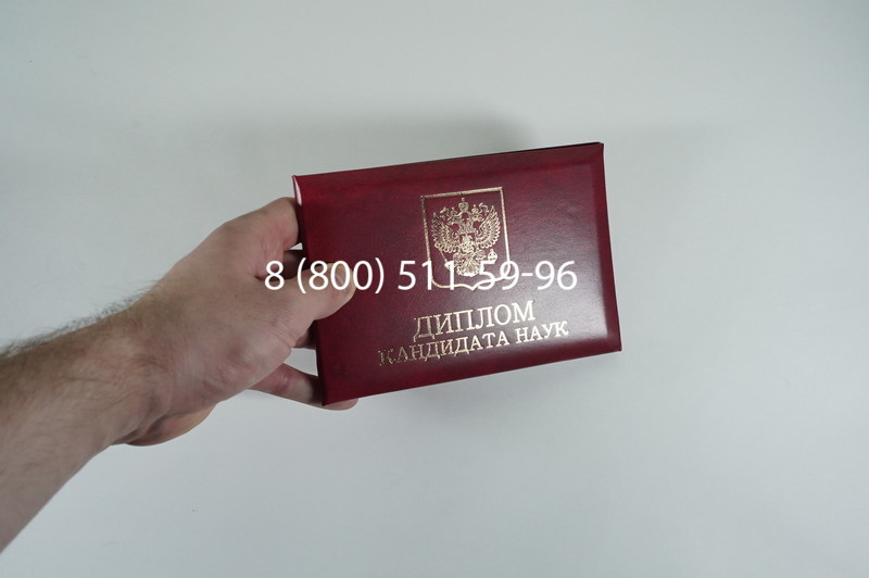 Диплом кандидата наук 2010 в Энгельсе