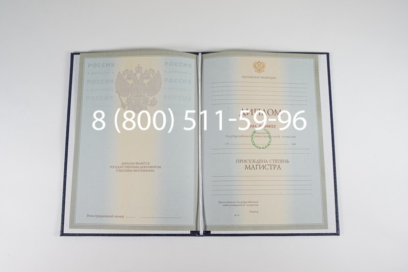 Диплом магистра 2003-2009 годов в Энгельсе