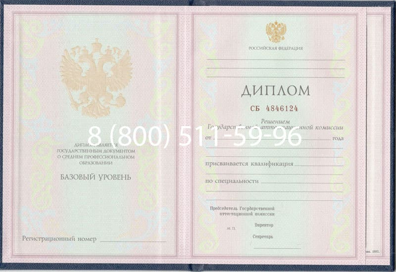 Купить Диплом о среднем образовании 1997-2002 годов в Энгельсе